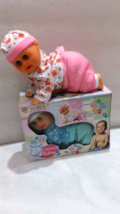 Mainan Boneka Merangkak Dancing Bayi Merangkak Bersuara Mami Papi Musik Dan Lagu no 345-1A