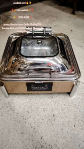 Chafing Dish Bronze Pour Buffet Hydraulic Electric Chafing Dish Buffet Food Warmer