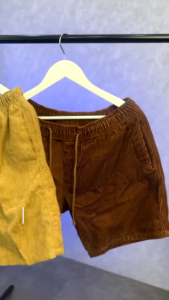 celana pendek bahan corduroy bahan tebal berkualitas