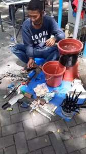 Lem Bakar Hitam Jerman Kuat Anti Bocor Lem Tembak Glue Gun Hitam Lem Multifungsi