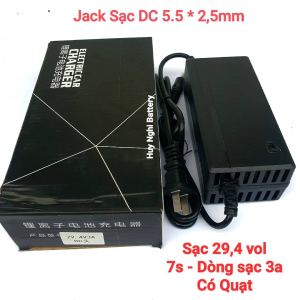 Sạc 294 vol (7s) Có Quạt Tản Nhiệt Dùng Cho Pin Lion 37vol)🔥🔥