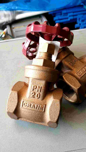 Gate Valve 1-1/4" Bronze  PN20 Heavy Duty