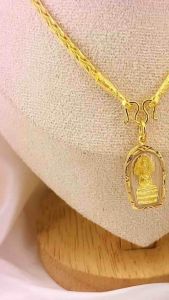 จี้พระนาคปรกหุ้มทองแท้หนาพิเศษ