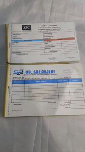 Nota Costum 1/4 2ply isi 100 lembar Nota Laundry Nota Bengkel Nota Nama Toko Nota Olshop Nota Warung