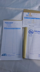 Nota Free Design & Nota Custom Nama Sendiri: Y&HYudha Grafika