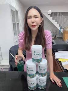 ✅ พร้อมส่ง ✅ ไบโอไฟเบอร์ คลอโรฟิลล์ เบอร์รี่ ลดพุง ขับไขมัน ขับของเสีย เคลียร์ลำไส้ ผิวขาวใส ดีพราวต์ Deproud biofiber