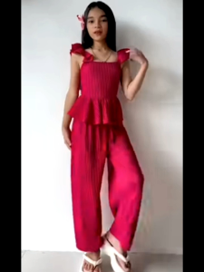 ALLIYAH TERNO PANTS CAN FOR KIDS ALANGAN 7 YRS OLD UP TO 12 YRS OLD PITITE SIZE ONLY