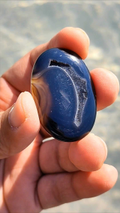 Black Onyx Druzy Agate🔸แบล็คโอนิกซ์ ดรูซรี่ อาเกต