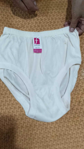 3PCS CELANA DALAM WANITA DEWASA BAHAN KAOS FAYLIN M L XL XXL XXXL