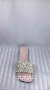 SENDAL SLOP WANITA KEKINIAN KECE 2025 | PEARL SERIES