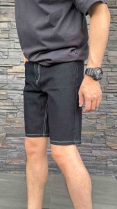 TPPJEANS MT09 Shorts Denim กางเกงยีนส์ขาสั้นชาย ทรงปกติ ความยาวเหนือเข่า สียีนส์ดำเข้ม ทรงสวย ใส่สบาย Size 28-38 รับชำระปลายทาง