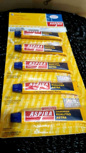 5 pcs Lem Gasket Lem Packing Tahan Panas 23 ml Aspira Astra