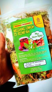 10 pcs Wedang Uwuh Daun Kelor 15 Rempah 30 gram Premium
