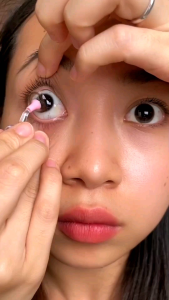 Softlens Mini Cleen Brown Dia.14.2 mm Normal & Minus (-0.50 s/d -10.00) Bisa Beda Minus Soflens By Kitty Kawaii Natural Look