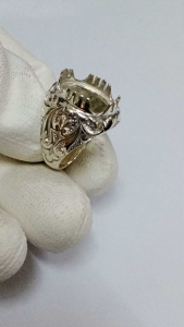 🇲🇾◆E05 ★Sarung Cincin "Grade A"#Silver 925 ★①11 x 15mm②12 x 14mm★Ring casting/Bingkai Cincin