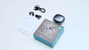 JOYROOM JR-OE3 หูฟังทรง Clip on ใส่สบาย เสียงนุ่ม มีไมโครโฟนในตัว มีMovie Mode Game Mode