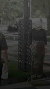 COUPLE SET PREMIUM DHARMARAJA BURGUNDY BATIK FLORIST