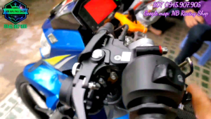 Cùm Trái Ex cho Satria Raider Sonic Có Passing Và Giắc Cắm Trợ Sáng.NB Racing Shop