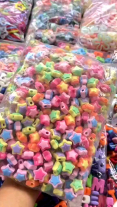 Beads Chalk Pastel Star Beads | 250G / 500G