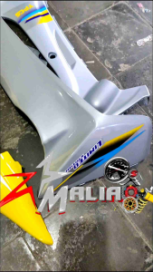 Cover Body Fiz R F1z R  Fiz r fullset halus dan kasar Cover Body full Set Halus dan kasar warna kuning silver milenium YAMAHA F iz R