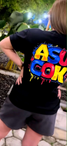 KAOS ASU COK / BAJU DISTRO ATASAN PRIA & WANITA DEWASA / T-SHIRT COMBAD 30S