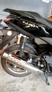 ATOMIC POWER PIPE FOR NMAX V2 WITH SILENCER TATAK GKK RACING