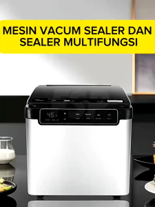 (NEW MODEL) MESIN CHAMBER VACUUM SEALER DAN SEALER MULTIGUNGSI PRESS PLASTIK SEGEL VAKUM