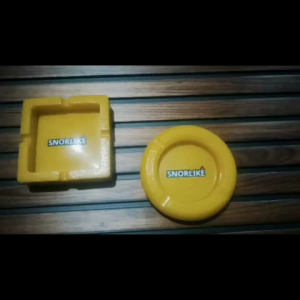 RESIN ASBAK SNORLIKE KUNING || ANTI PECAH