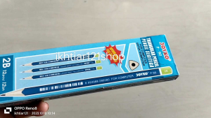 Paket 1 Pack Pensil 2B/HB Joyko Isi 12 Pcs