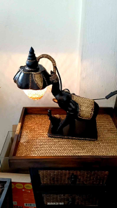 ช้างโคมไฟหน้า ช้างไม้แกะสลักงานฝีมือปราณีต - การออกแบบสำหรับโคมไฟหน้าและช้างไม้