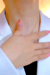 KALUNG WANITA LIONTIN DURIAN IMPORT ANTI KARAT