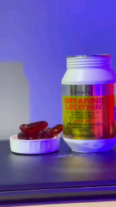 เลซิติน Lecithin ผสมแคโรทีนอยด์ และวิตามินอี เลซิติน ของแท้ 60 แคปซูล