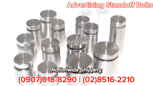 [4pcs PACK] Advertising Bolts Standoff Bolts Wall Mount Display Signs in Silver Gold and Acrylic 3D Signs Metal Panels Glass Signs Office Decor Retail Displays Signage Solutions Interior Design Wall Art Decorative Mounts  12mm 16mm 19mm 25mm