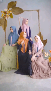 HIJAB ARRAFI AR 577 HIJAB INSTAN PET TERLARIS