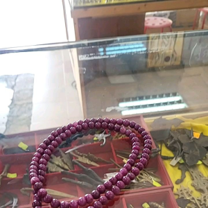 TASBIH PERMATA BATU KECUBUNG ASLI AMETHYST ASLI 99BIJI BEADS SAIZ 8MM STONE FOR RING CINCIN HIGH QUALITY GERM STONE