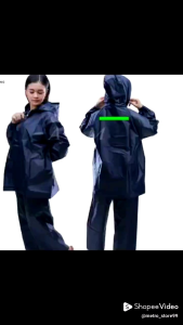 JAS HUJAN RAINCOAT setelan pria dan wanita anti angin