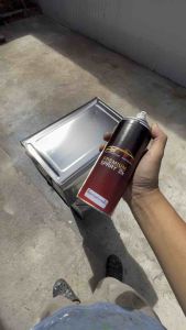 สีรองพื้นเทา 2k  สีเทารองพื้น แบบสเปรย์ ( สีรองพื้นเกาะเหล็ก ) 400มล Svrpaint