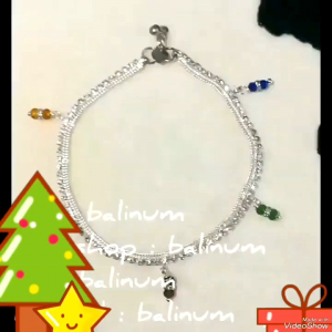 balinum สร้อยข้อเท้าอินเดีย มีหลายแบบให้เลือก แบบหรูหราประดับเพชรระยิบระยับ และแบบสไตล์โบฮีเมียน ดูเก๋และสวยงามมากค่ะ Indian anklets