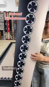 (ม้วนส่ง)พรมโทนสีน้ำตาล3D (368 ฟุต) อัดเรียบ ไม่อมฝุ่น พร้อมส่งจากไทย