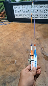 Satu set joran systema X kurawa telkom fiber optik