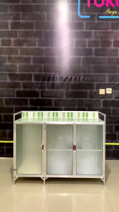 Rak Kompor 3 Pintu & Rak Kompor Alumunium Termurah Terlaris Cirebon Tegal Pekalongan