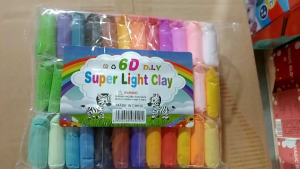 Đất nặnđất sét nhẹ tự khô lốc 12 màu và 36 màu