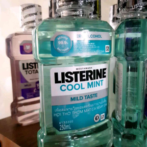 Listerine  น้ำยาบ้วนปาก  250ml. (EXP.07/2026)