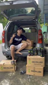 OLI DELTALUBE ORIGINAL 1 Liter Advanture 731 super 20w-50 dan multipurpose 757 SAE 40 Dayli sport matic matik dll delta lube wm21 nganjuk