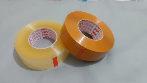 Lakban Jumbo MPI Bening / Coklat 45 MM x 500 Yard Isolasi Master Pack Indonesia 45MM x 500Yard 500Y Cokelat