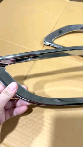 Cover Fog Lamp Yaris 2009 2010 2011 2012 Ring Foglamp Chrome .