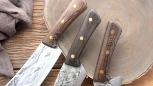 Pisau Daging Dapur Jepang Asli Pemotong Super Tajam Stainless Steel 29.3 cm / Pisau Daging Terbaik