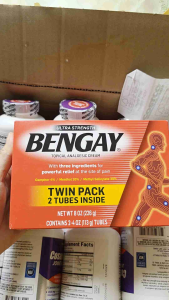 Dầu xoa bóp Ultra Strength Bengay - Hộp 2 tuýp 113g hàng mỹ
