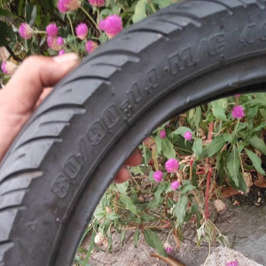 Ban Luar Ring 14 80/90 ukiran masih tebal