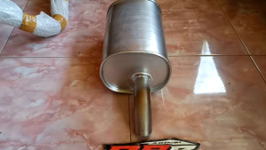 Tabung Standar Knalpot Mobil Charade, Datsun, Mirage, Picanto & Starlet Bagian Belakang